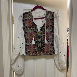 Free People Boho Blouse!